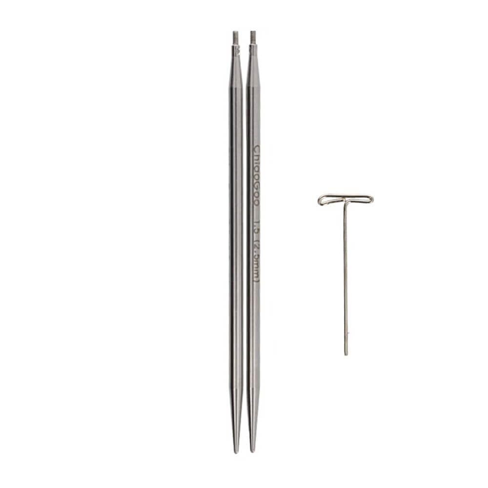 Chiaogoo - Chiaogoo Twist Lace 8 cm 250 mm Ago con punta intercambiabile - 1 ...