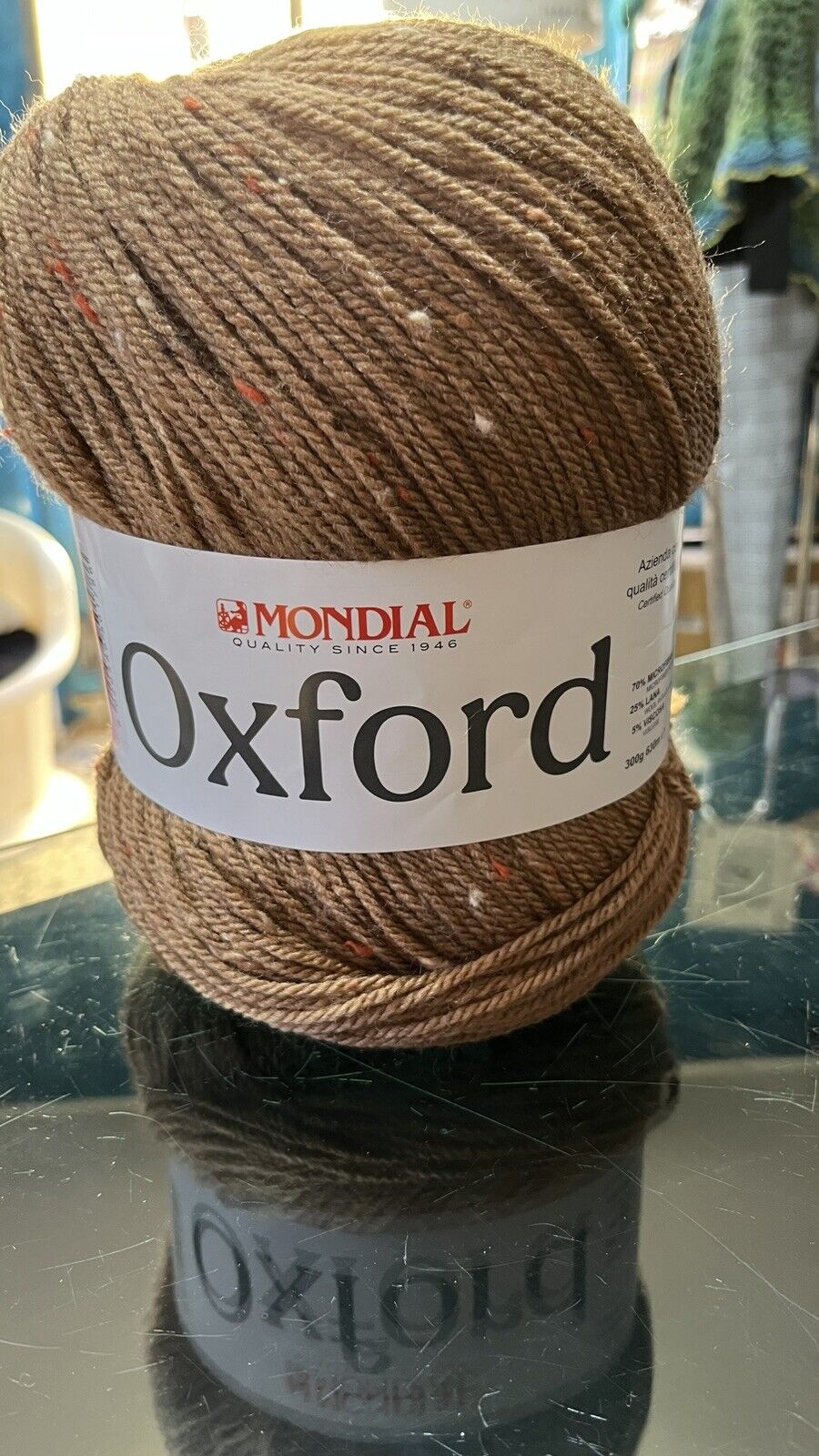 FILATO OXFORD 300g MONDIAL 70%MICROF.25%LANA 5%VISCOSA