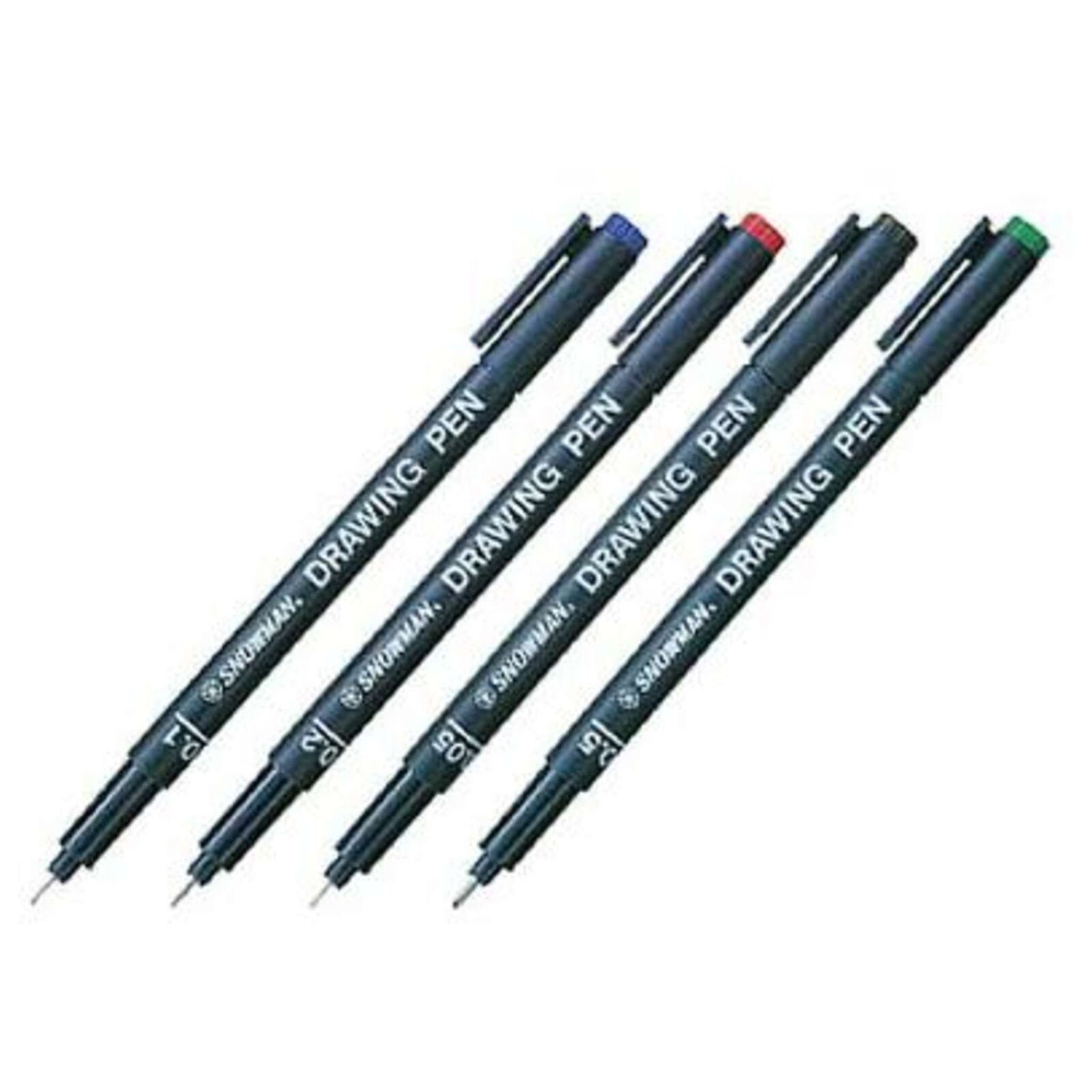 Drawing Pen Snowman 0.05 Nero X12
