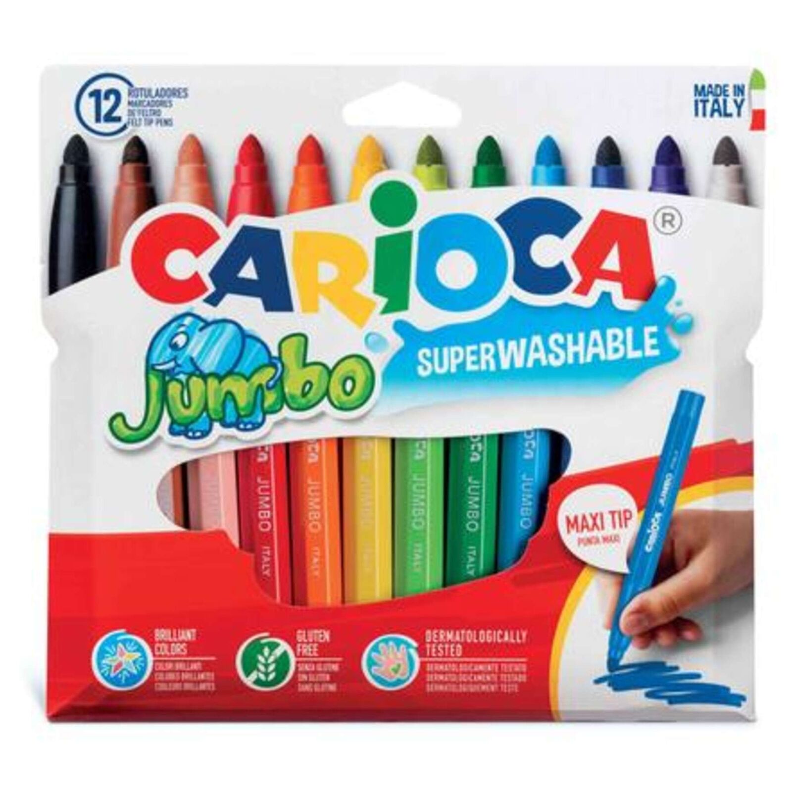 Sc.12 Pennarelli Jumbo Carioca 40565 X6