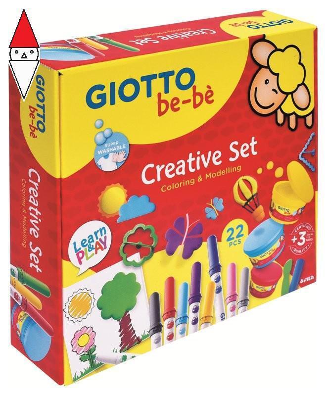 ARTICOLO DISEGNO FILA GIOTTO BE-BE NEW CREATIVE SET