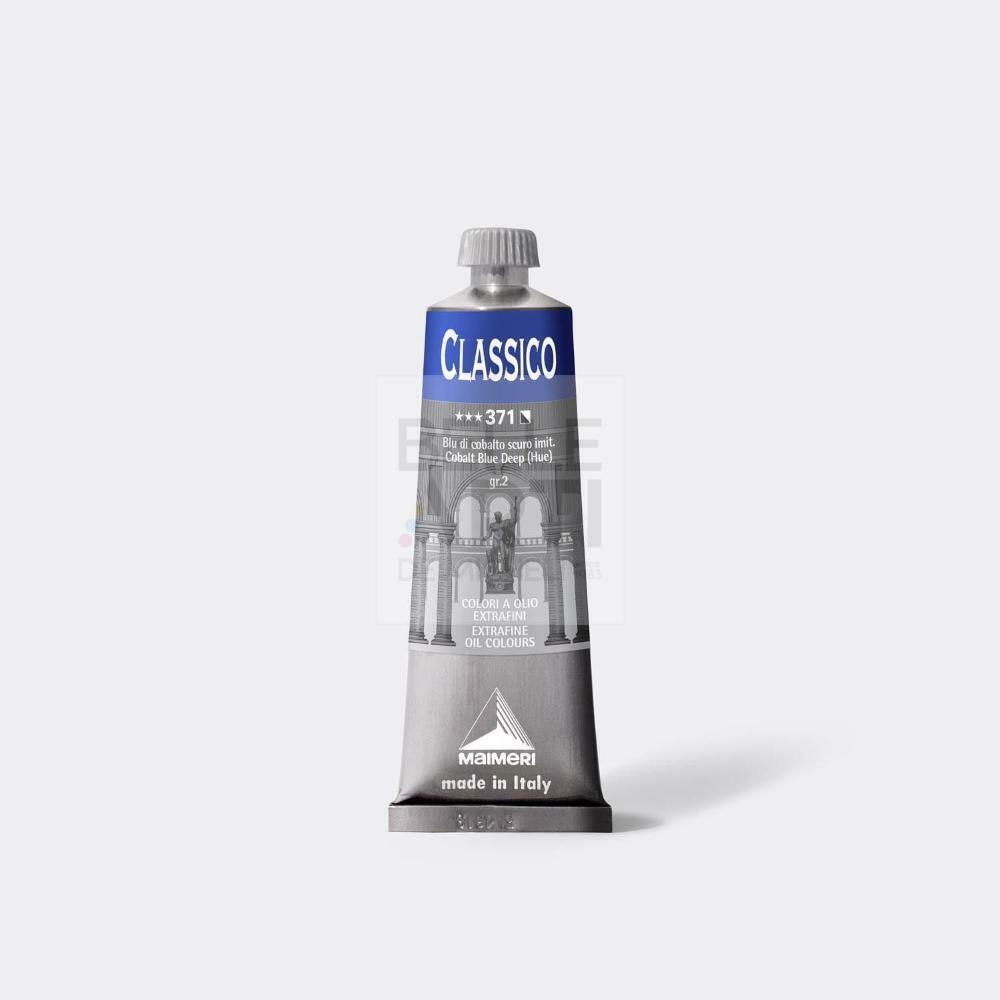 COLORE AD OLIO SERIE CLASSICO DA 60 ml. 371 BLU COBALTO SCURO IMITAZIONE