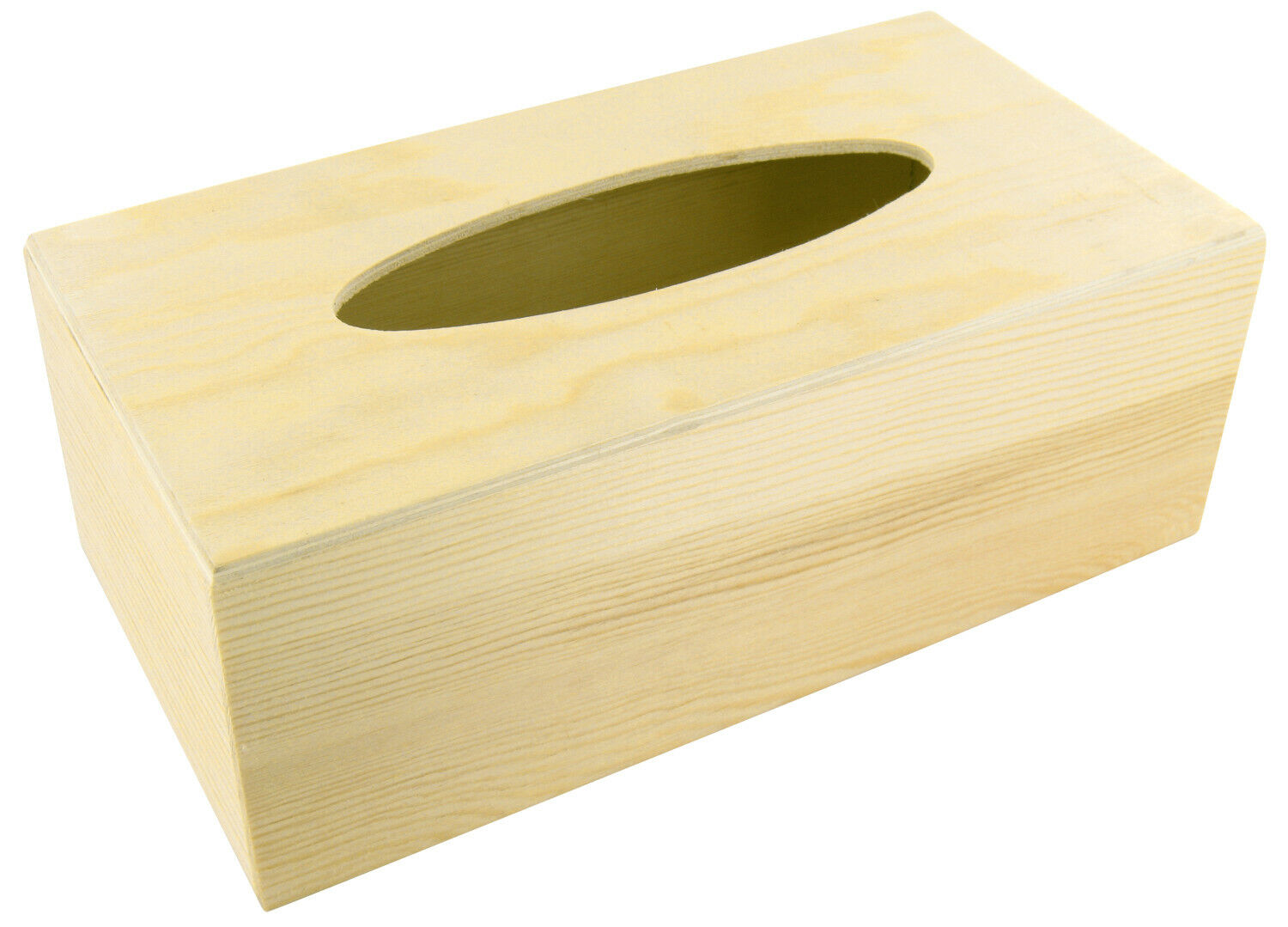 Scatola Per Fazzoletti In Legno 25 X 13 H 7 Cm