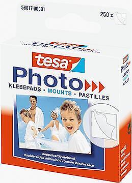 tesa Photo cuscinetti adesivi fotografici bianchi adesivi su entrambi i lati con