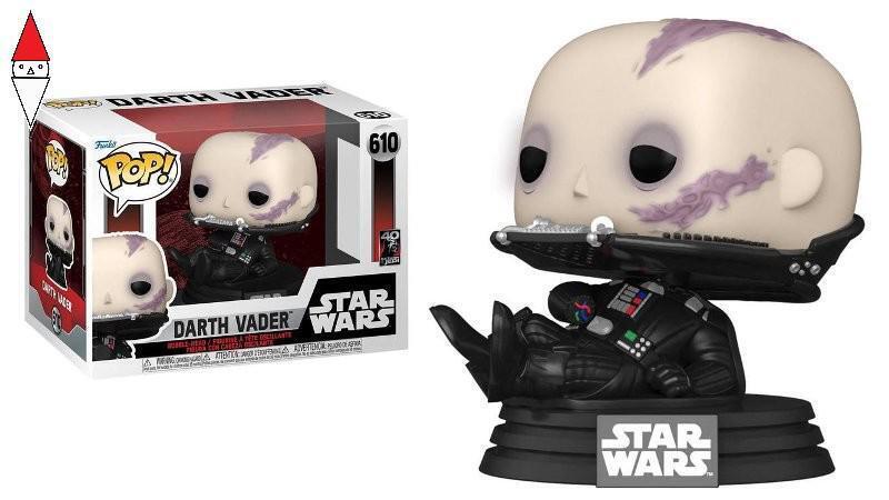ACTION FIGURE FUNKO LCC ROTJ 40TH- VADER(UNMASKED) (STAR WARS)