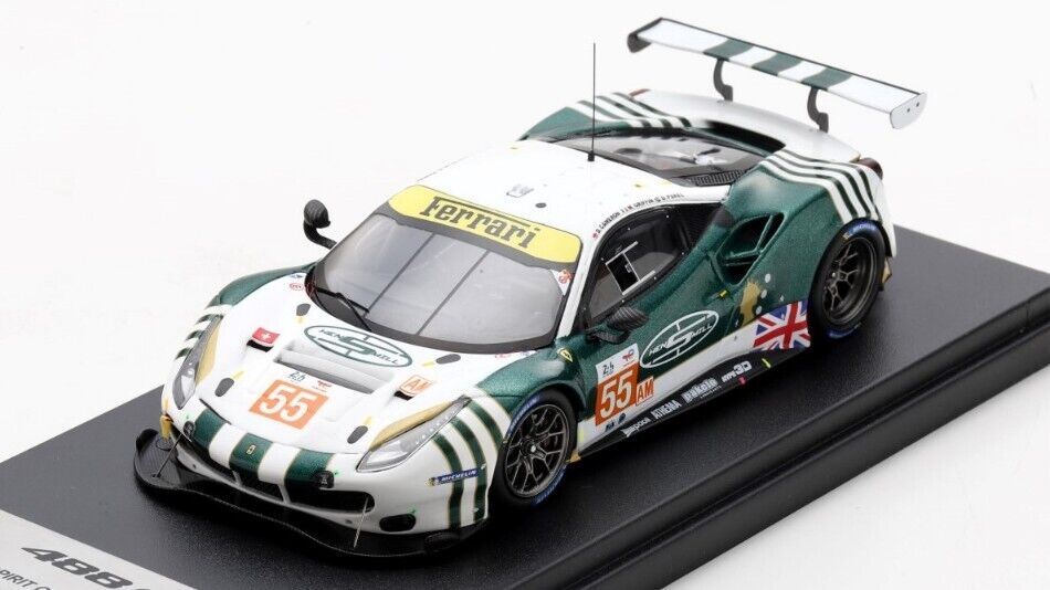 Looksmart FERRARI 488 GTE EVO SPIRIT OF R.N.55 LM 2022 CAMER./GRIFFIN/PEREL 1:43