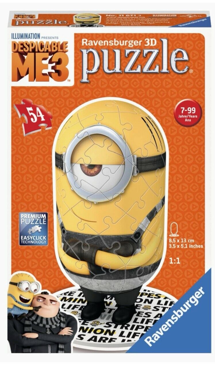 RAVENSBURGER PUZZLE 3D 54 PZ. - MINION - 11671 3
