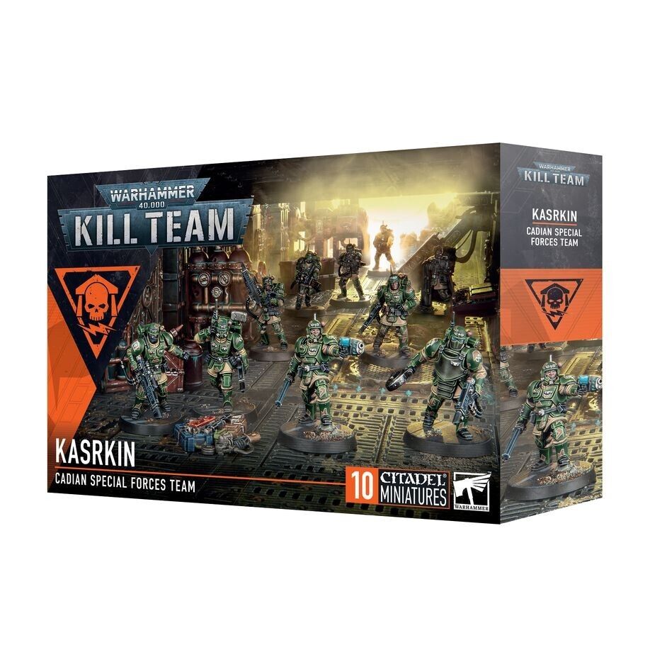 KASERKIN set di 10 miniature KILL TEAM cadian special forces team WARHAMMER 40K