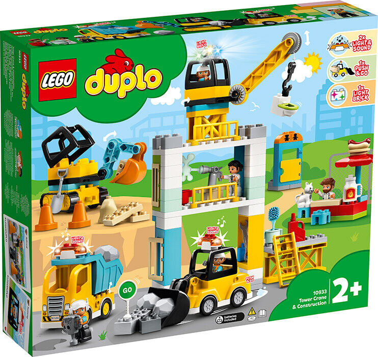LEGO DUPLO Town Cantiere Con Gru A Torre 10933 LEGO