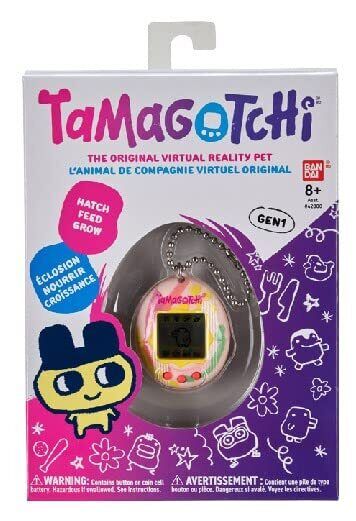 TAMAGOTCHI Original Bandai Tamagotchi Art Style Shell with Chain - The Original