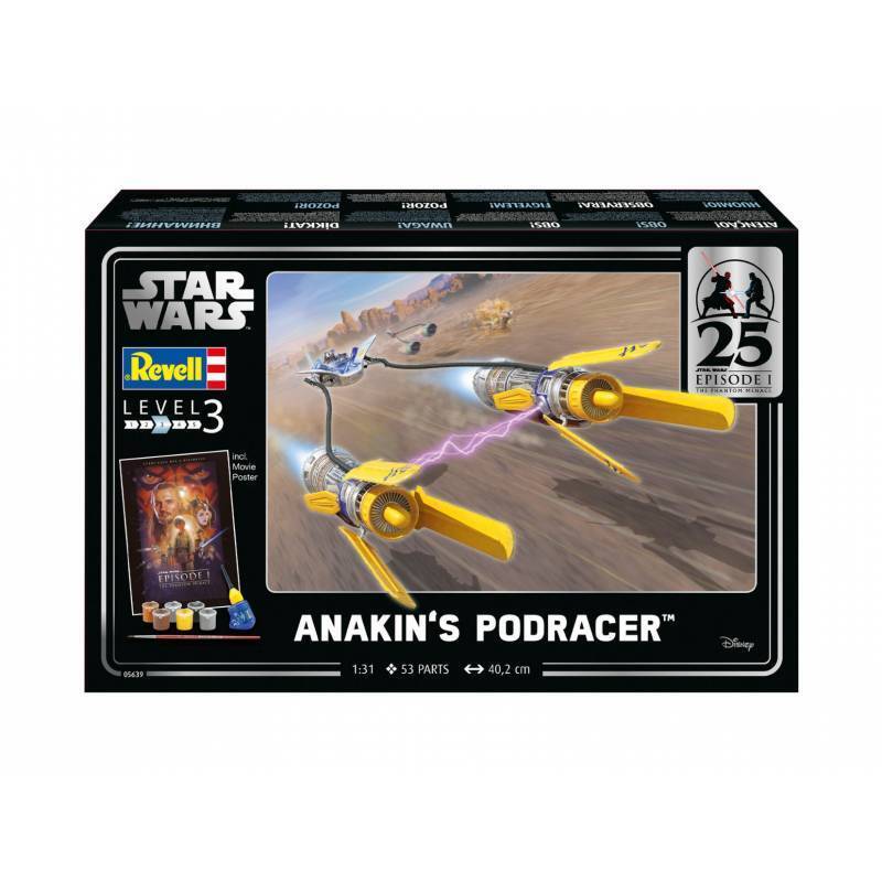 Modello Podracer Di Anakin - 25 Anni Di The Phantom Menace |REVELL|05639| 1:31