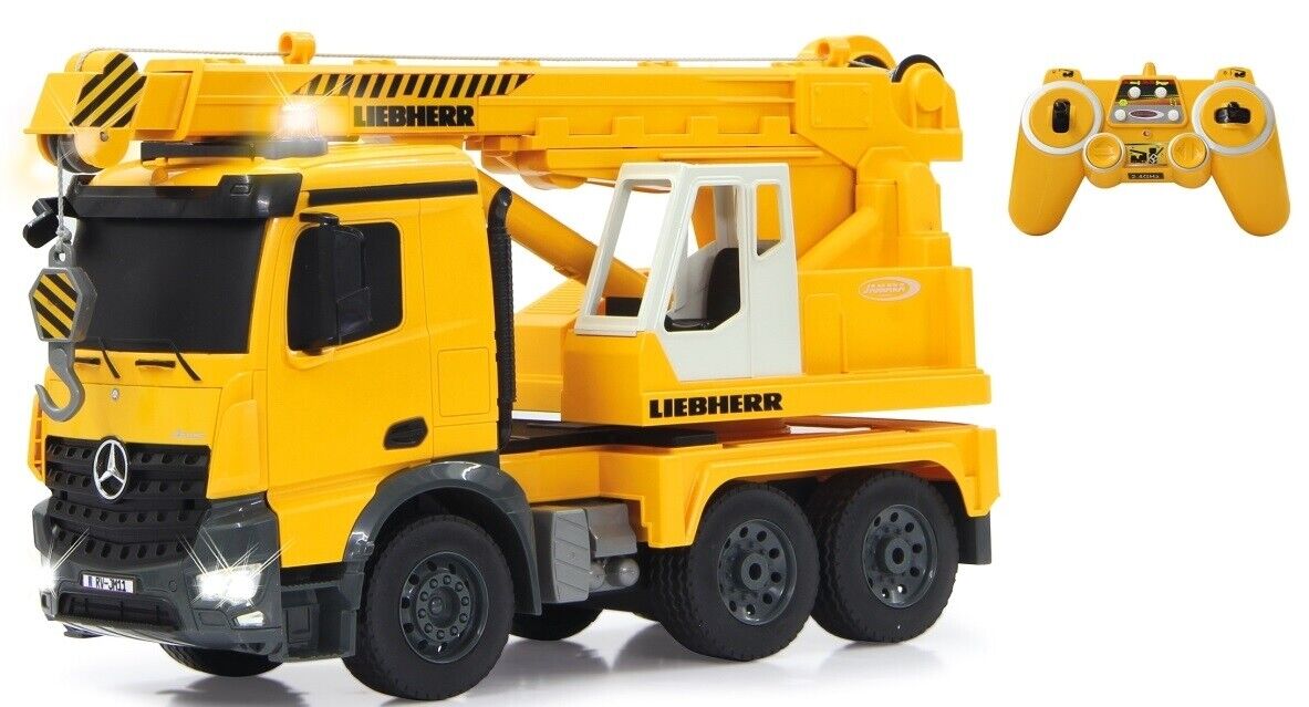 JAMARA - MERCEDES Arocs con gru RC LIEBHERR - 1/20 - JAM405034