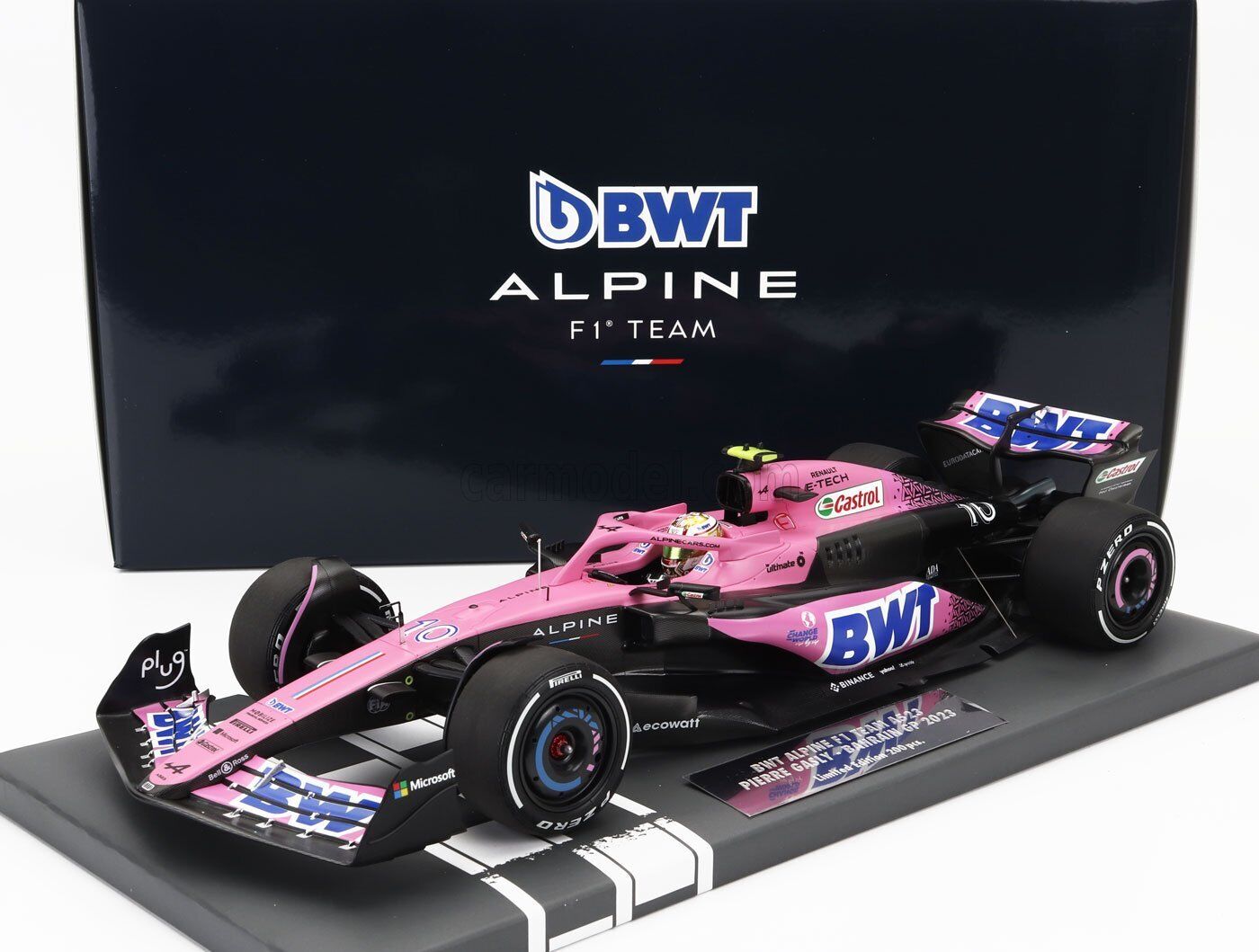 MODELLINO AUTO STATICO MINICHAMPS ALPINE F1 A523 GASLY 2023 MODELLISMO 1/18