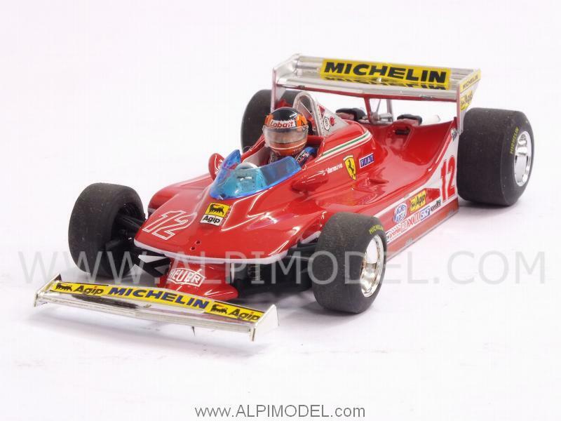Ferrari 312 T4 GP USA West -Test rear Aileron Monaco 1979 Gi 1:43 BRUMM R578B-CH