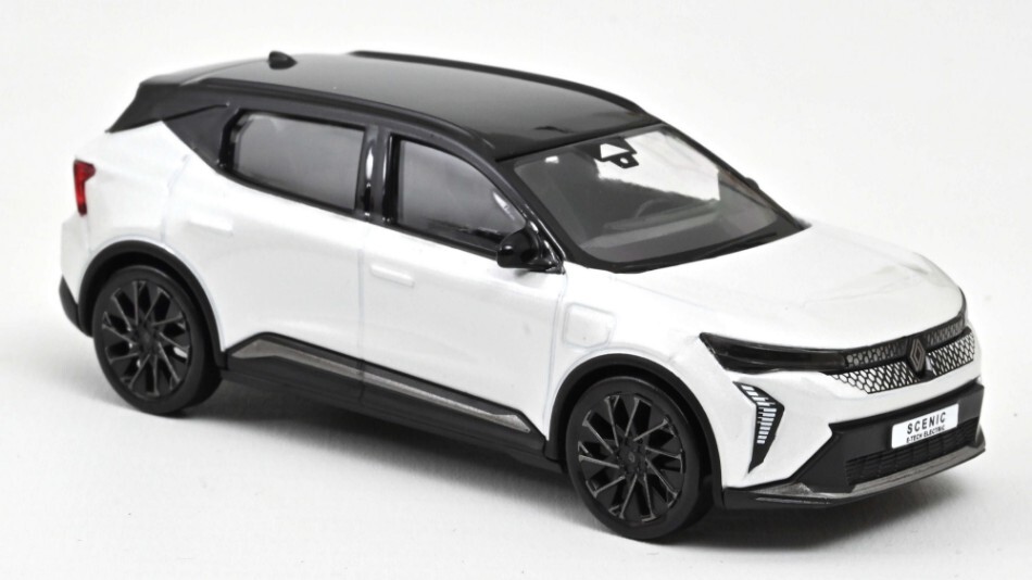 Norev RENAULT SCENIC E-TECH 100% ELECTRIC ESPRIT ALPINE 2024 PEARL WHITE 1:43