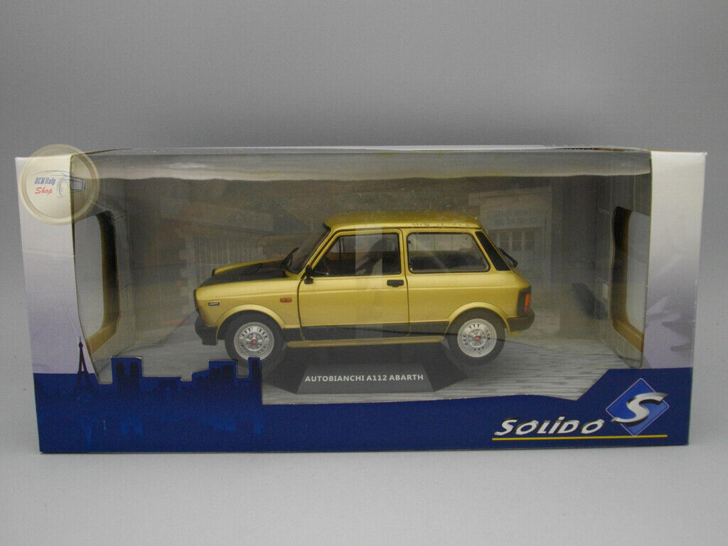 Autobianchi A112 Abarth (1980) - Solido 1:18 - SO3804GO