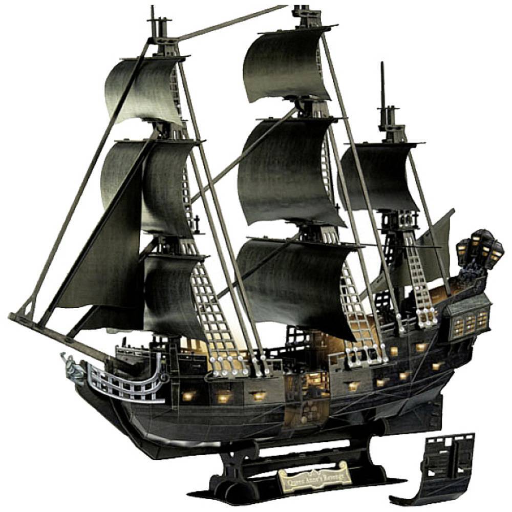 Puzzle 3D Black Pearl LED Edition 00155 Black Pearl LED Edition 1 pz.