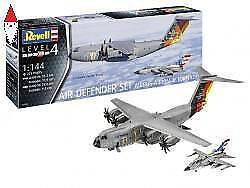 REVELL 1/144 AIR DEFENDER SET: AIRBUS A400M AND TORNADO