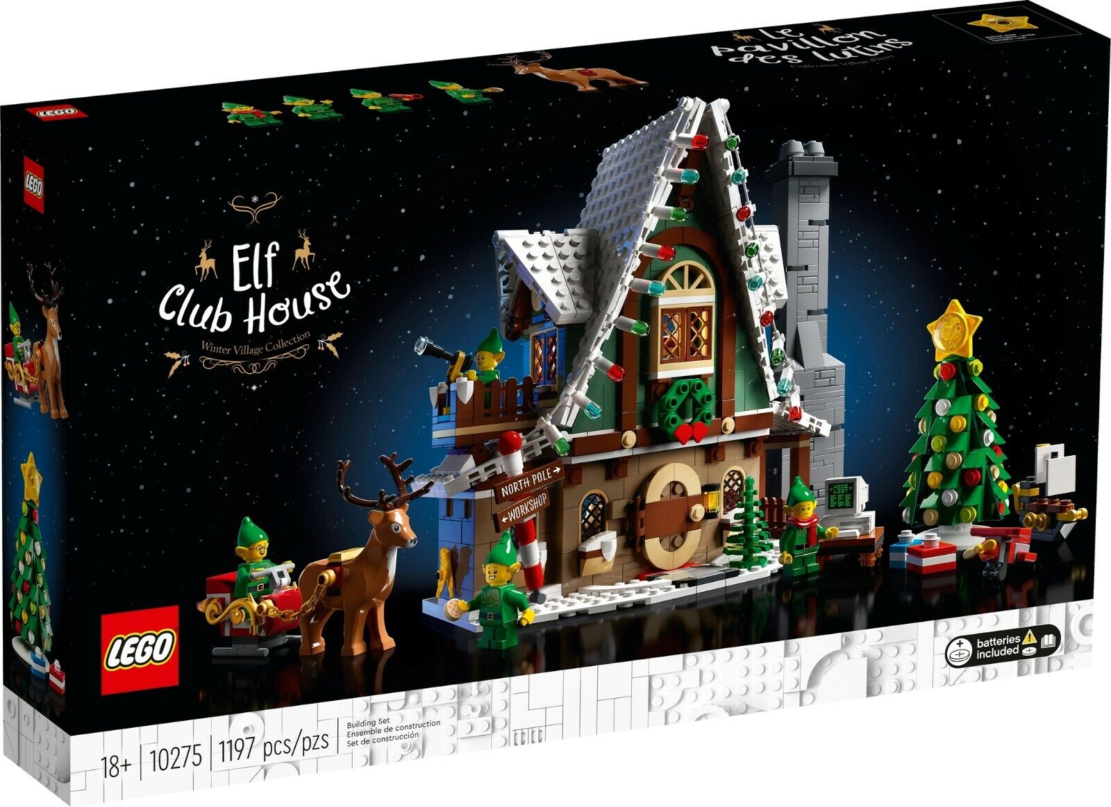 LEGO Creator Expert Collezionisti 10275 - La Casa degli Elfi NUOVO NATALE 2020