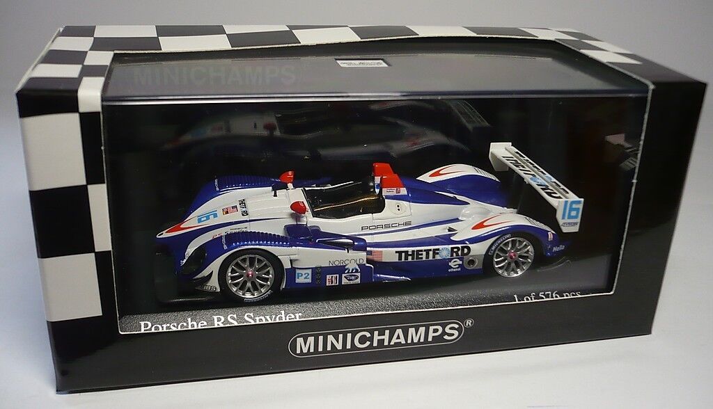 PORSCHE RS SPYDER ALMS SEBRING 2008 1:43 MINICHAMPS