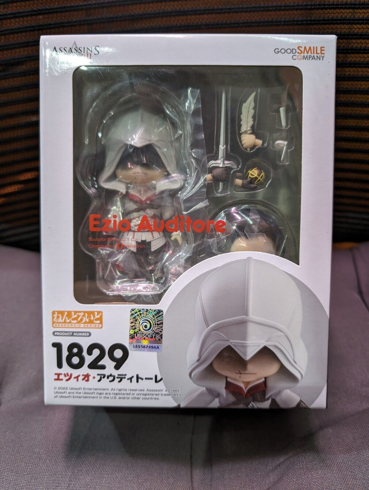 ASSASSIN'S CREED EZIO AUDITORE NENDOROID by GOOD SMILE COMPANY.