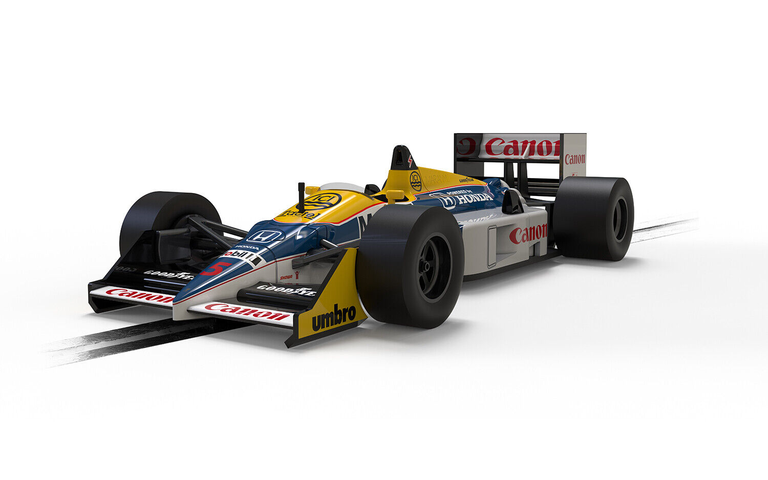 Williams Fw11b - 1987 British Grand Prix - Nigel Mansell Slot Car Model