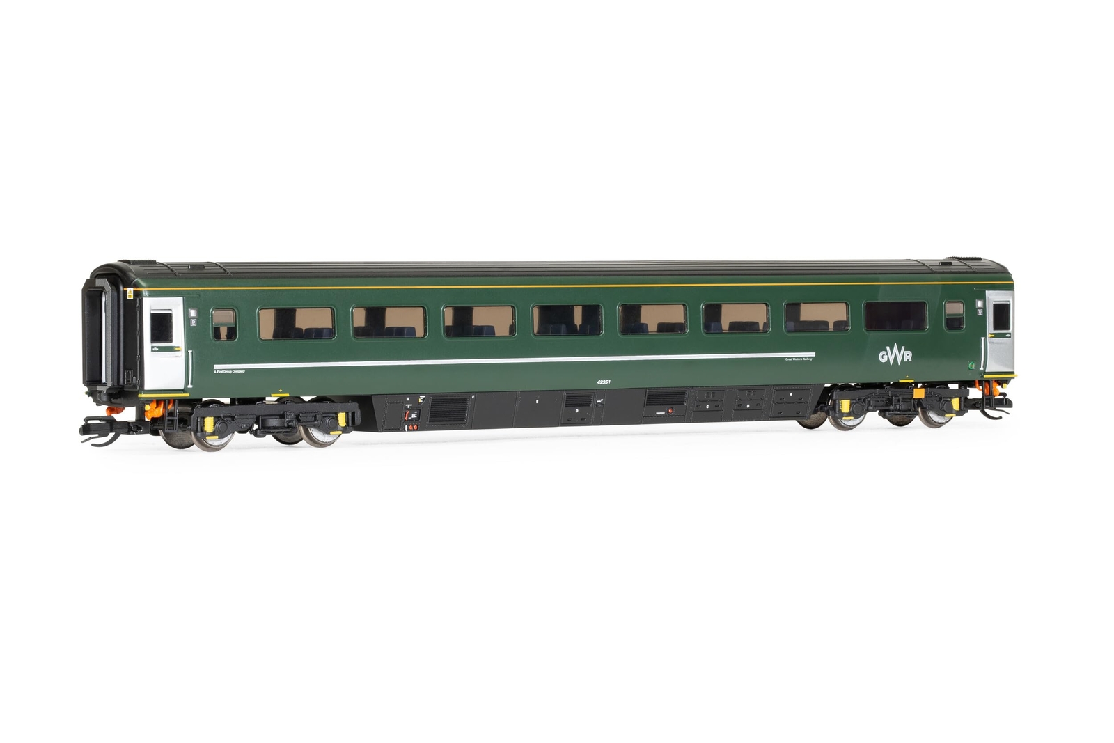 Hornby TT: 120 Gauge TT4031B GWR, Mk3 Trailer Standard Open, 42351 - Era 11 Mate