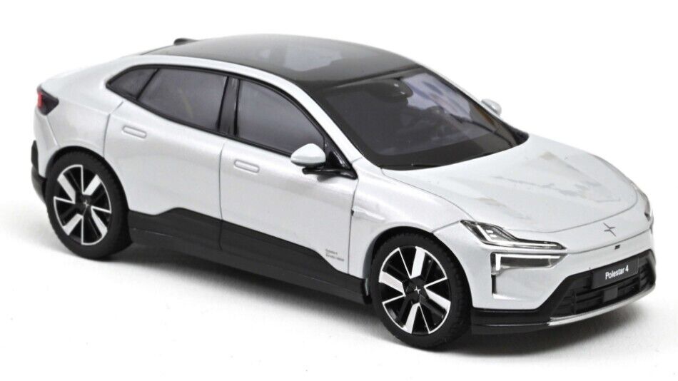 MODELLINO AUTO STATICO NOREV POLESTAR 4 2024 GRIGIO MODELLISMO SCALA 1:43
