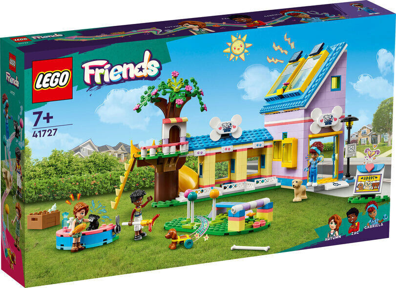 LEGO FRIENDS  CENTRO DI SOCCORSO PER CANI DOG RESCUE CENTER 617 PEZZI  ART 41727