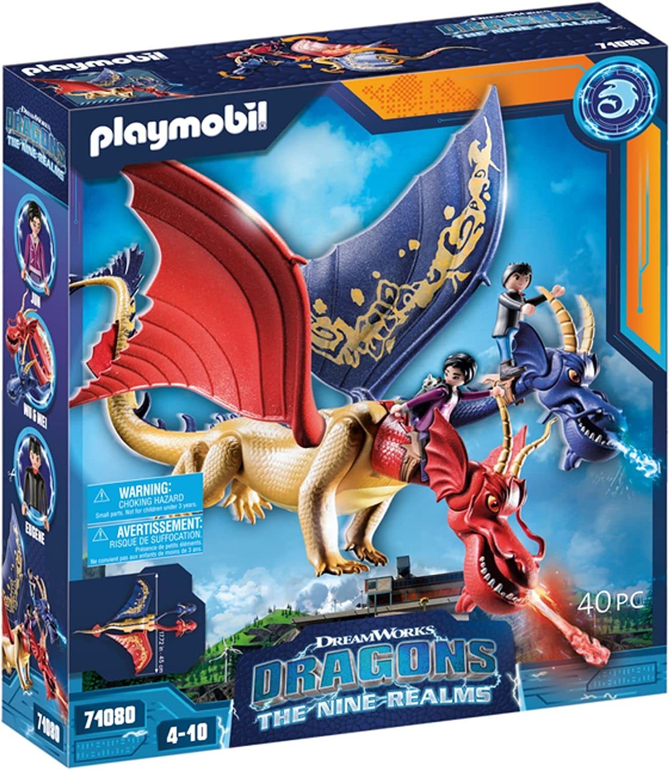 Playmobil, The Nine Realms Wu & Wei - 71080 -