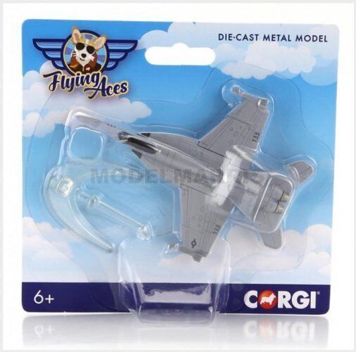 CORGI CS90658 BOEING - F-18 SUPER HORNET AIRPLANE MILITARY 1995 - GREY - 1/144