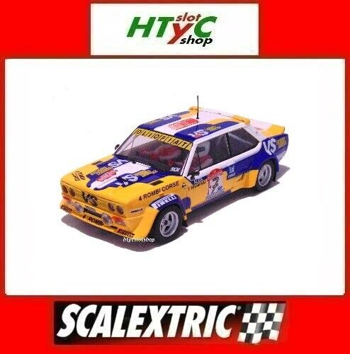 Scalextric Fiat Abarth 131 #7 Alén/Kivimãki Rally San Remo 1980 Scx U10499S300