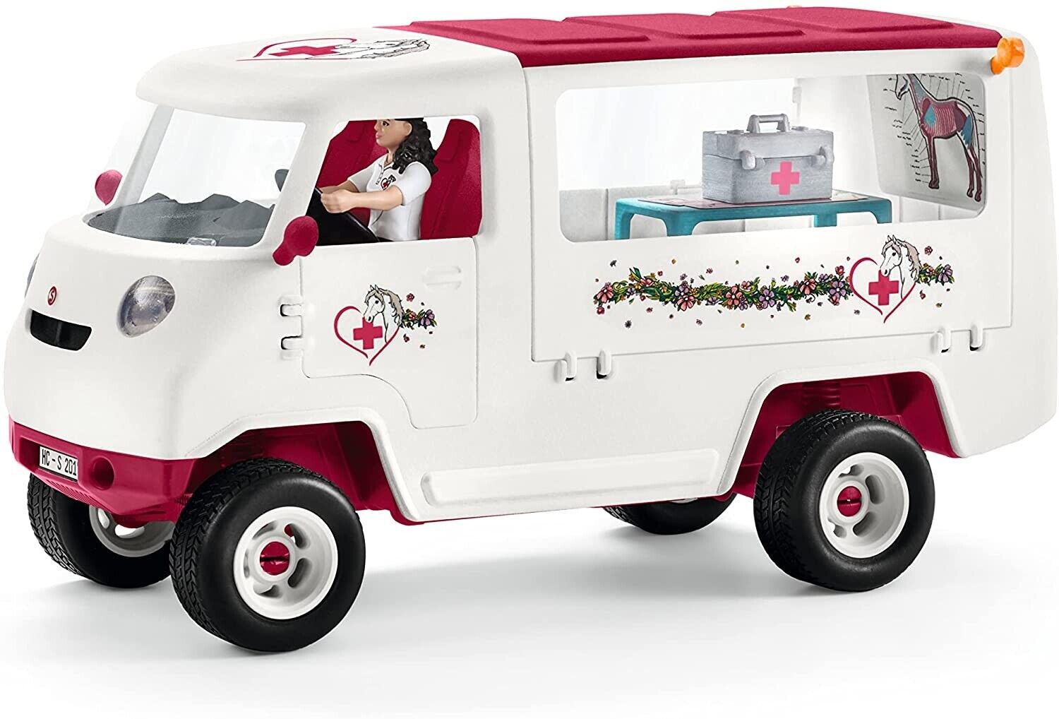 SCHLEICH - Veterinario mobile con puledro Hannoverian -  - SHL42439