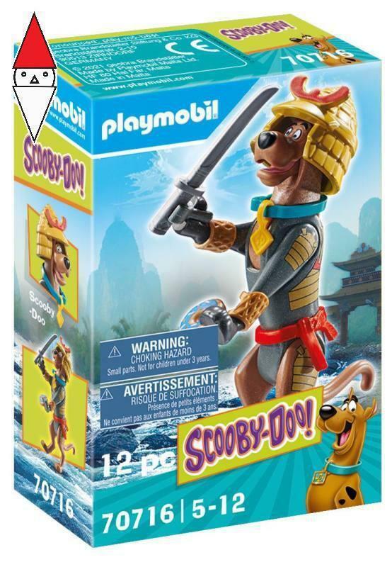 COSTRUZIONE PLAYMOBIL SCOOBY-DOO SCOOBY SAMURAI