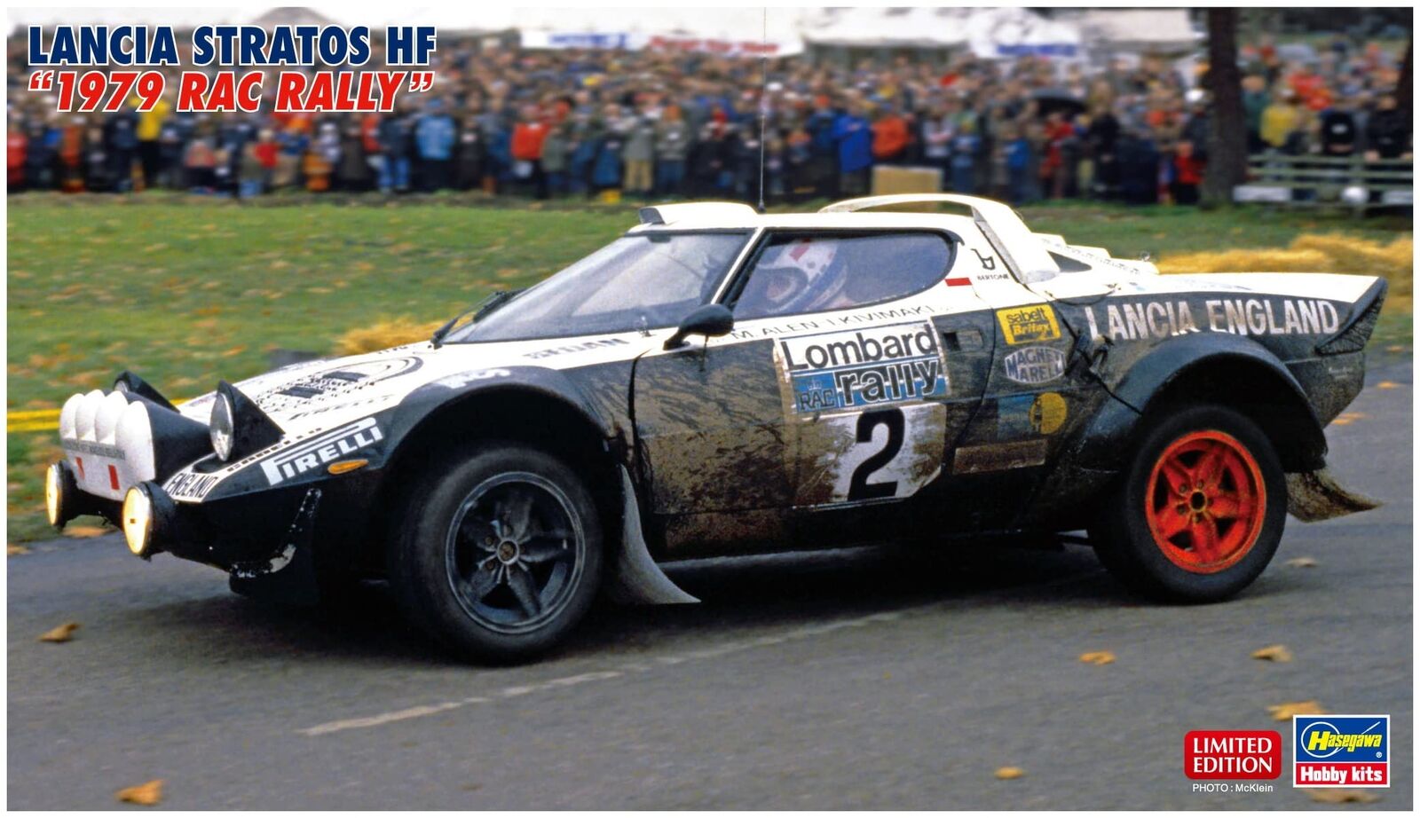Lancia Stratos Hf 1979 Rac Rally 1:24 Plastic Model Kit HASEGAWA