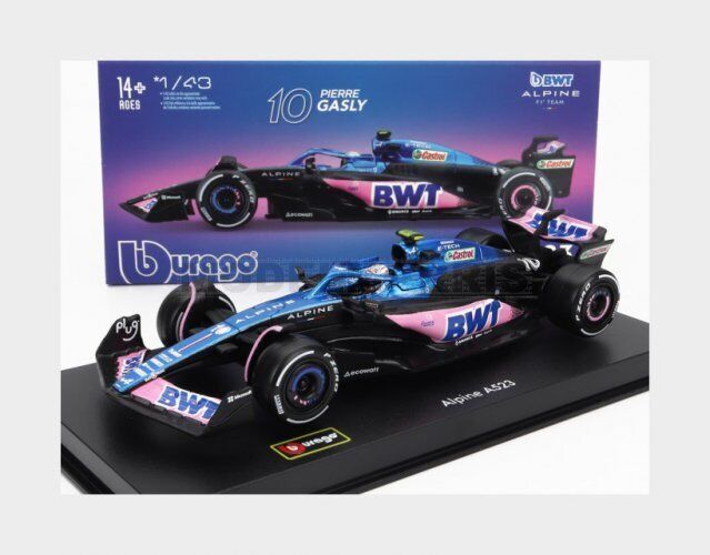 BURAGO BU38073-GASLY RENAULT F1 A523 TEAM BWT ALPINE F1 N 10 SEASON 2023 PIERRE