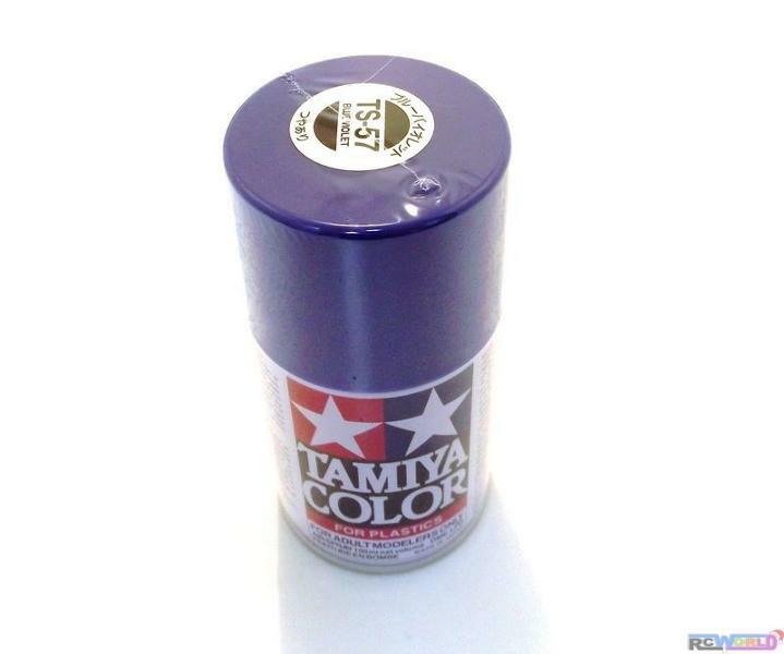 TAMIYA COLORE SPRAY PER PLASTICA BLUE VIOLET VIOLA BLU 100ml  ART TS57