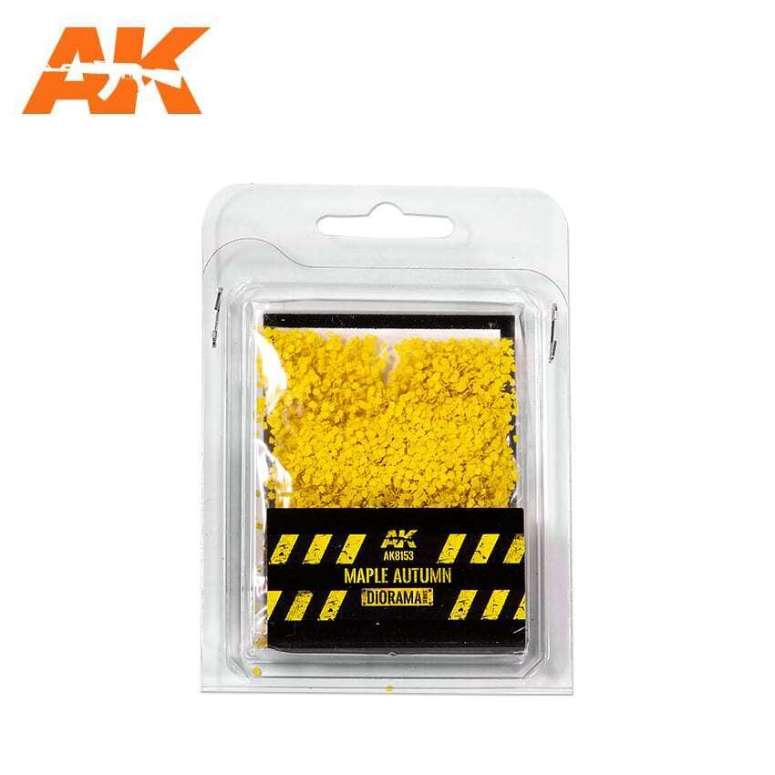 Maple Autumn Leaves - 28mm 1:72 (bag 7gr) Diorama Series AK INTERACTIVE