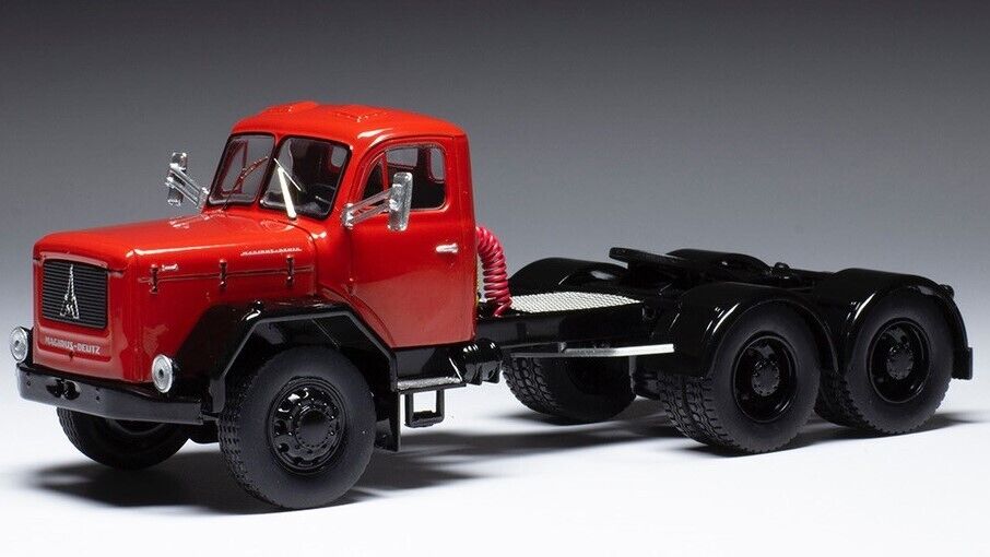 Magirus Jupiter 6x6 Red Camion Truck 1:43 Model IXO MODEL