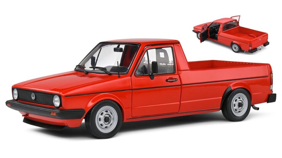 Solido VW CADDY MKI 1982 RED 1:18
