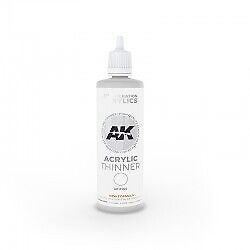 AK INTERACTIVE - Acrylic Thinner 100 ml 3rd Generation