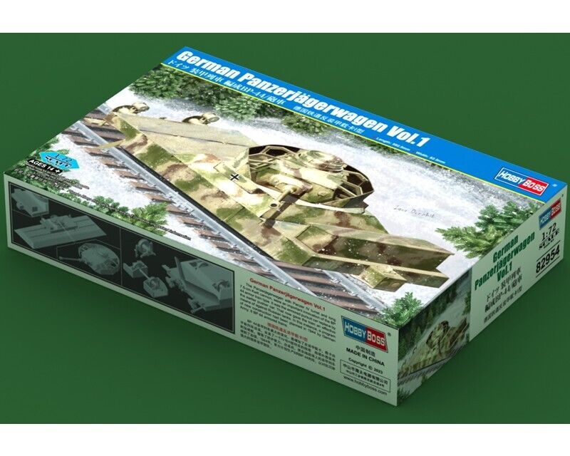 HobbyBoss German Panzerjagerwagen Vol.1 1:72 82954 modellismo