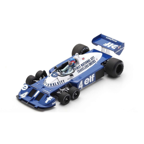 TYRRELL P34 PATRICK DEPAILLER 1977 N.4 2nd CANADIAN GP 1:18 Spark Model