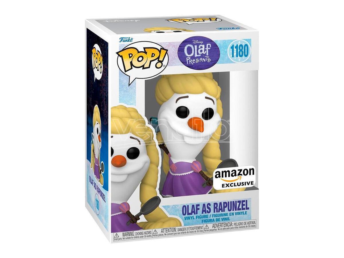 Pop Figura Disney Olaf Present Olaf As Rapunzel Esclusiva Funko