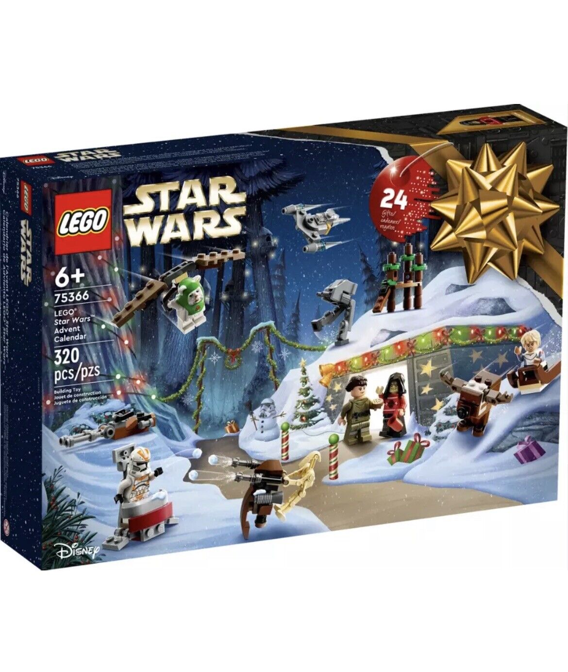 LEGO 75366 STAR WARS CALENDARIO AVVENTO NATALE 2023