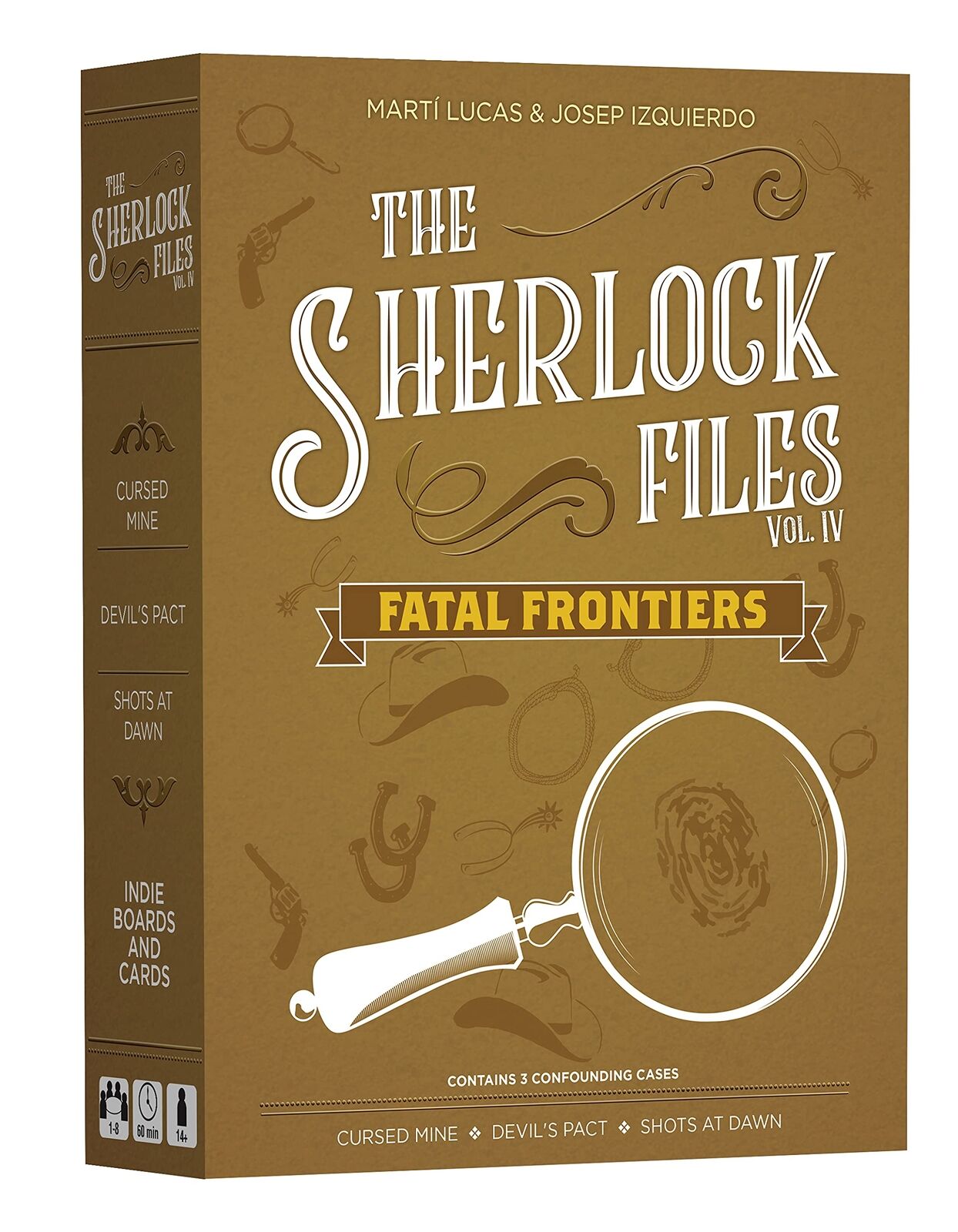 Indie Boards and Cards Sherlock Files vol 4 Fatal Frontiers , Brown