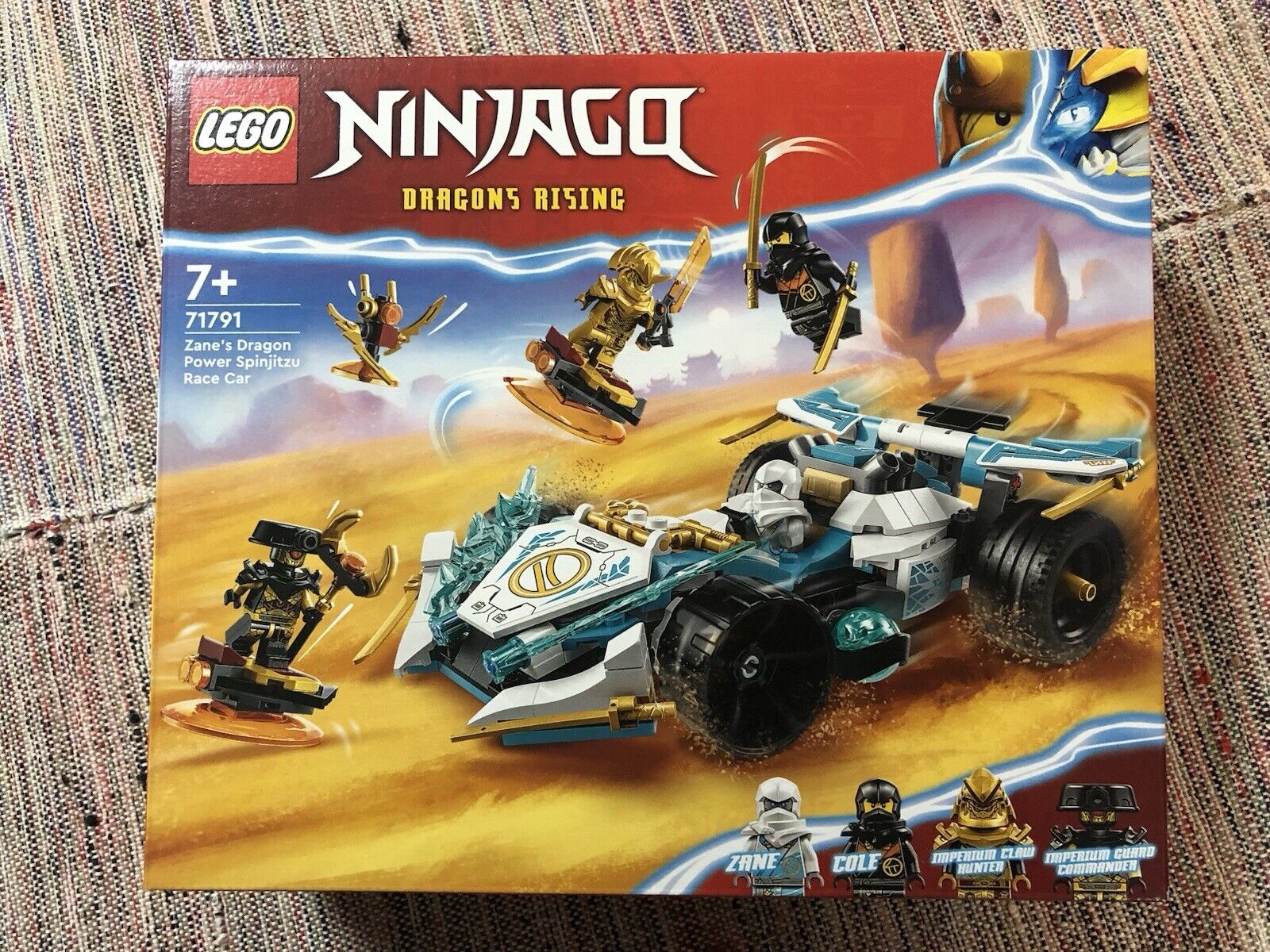 Lego 71791 Ninjago Auto Corsa Spinjitzu Dragon Power Zane