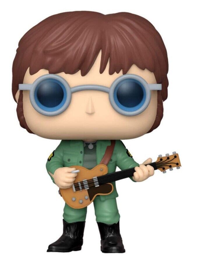FUNKO POP MUSIC ROCKS JOHN LENNON MILITARY JACKET 246 VINYL FIGURE NEW!