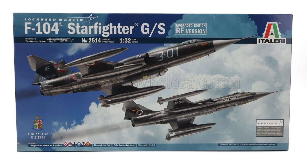 LOCKHEED MARTIN - TF-104 G/S STARFIGHTER MILITARY AIRPLANE 1958 - / - 1/32