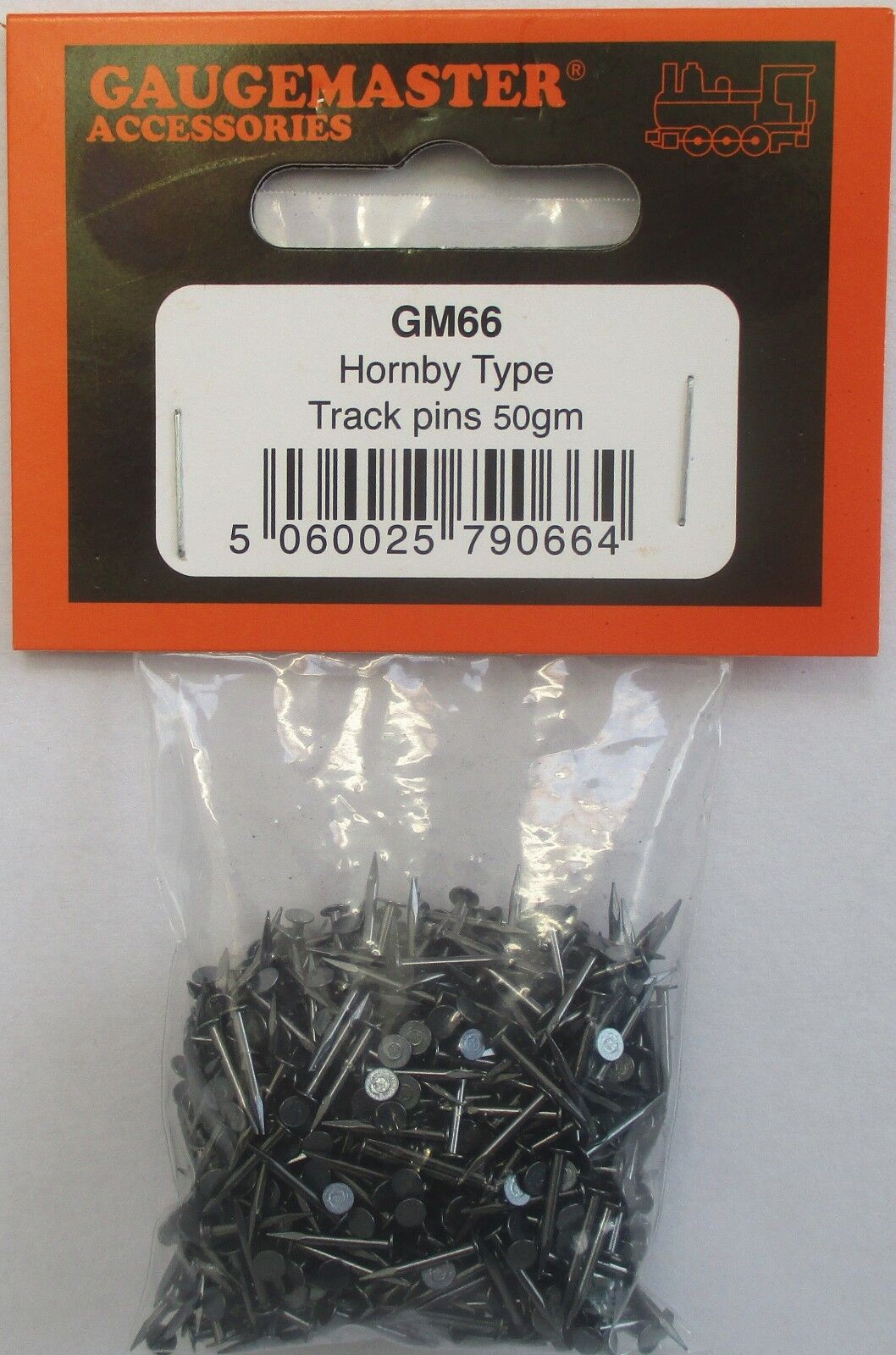Gaugemaster GM66 -50gm Pk 10mm Lungo Hornby Tipo Pista Fissaggio Spille 2nd Post